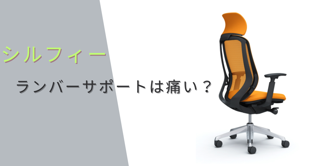 シルフィーのランバーサポートは痛い？後悔しないための全知識 