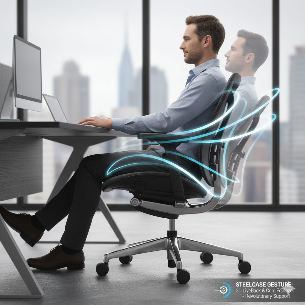 革命的な座り心地と一体感