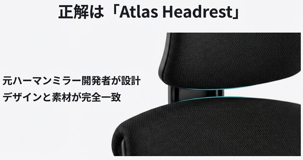 純正品は存在しない?推奨されるAtlasの実力